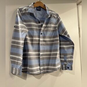 Classic button down stipe shirt